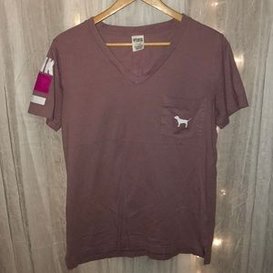 Vs PINK pocket tee